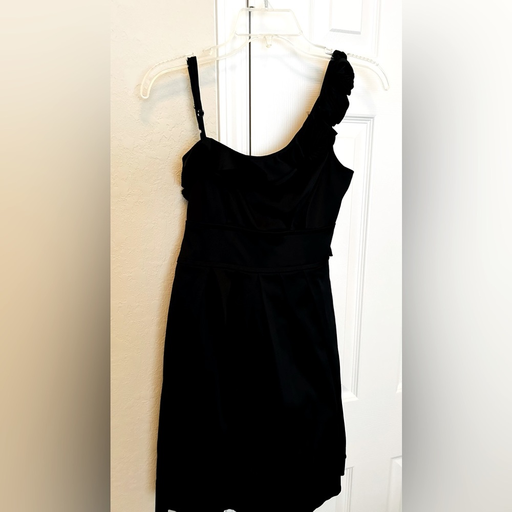 Black Shoulder party dress